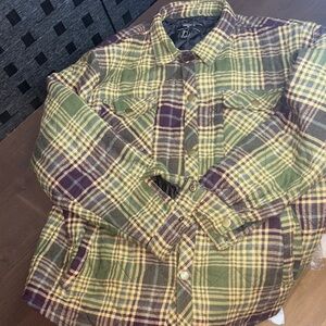 Men’s Forever 21 Plaid Button-Up Jacket size small